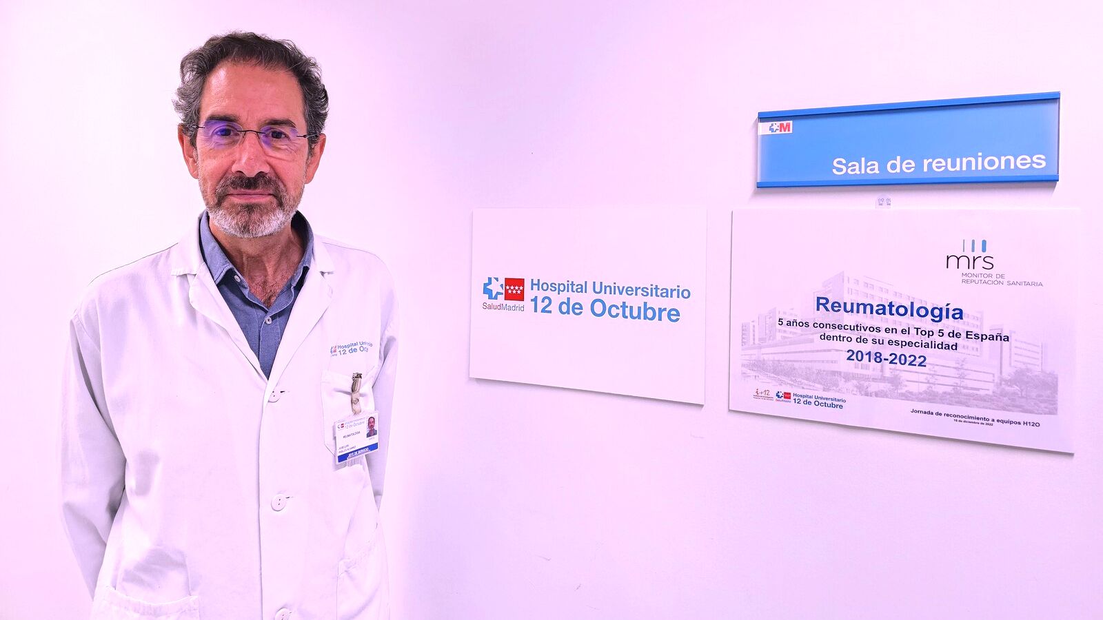 José Luis Pablos Álvarez, nuevo catedrático de medicina en la UCM