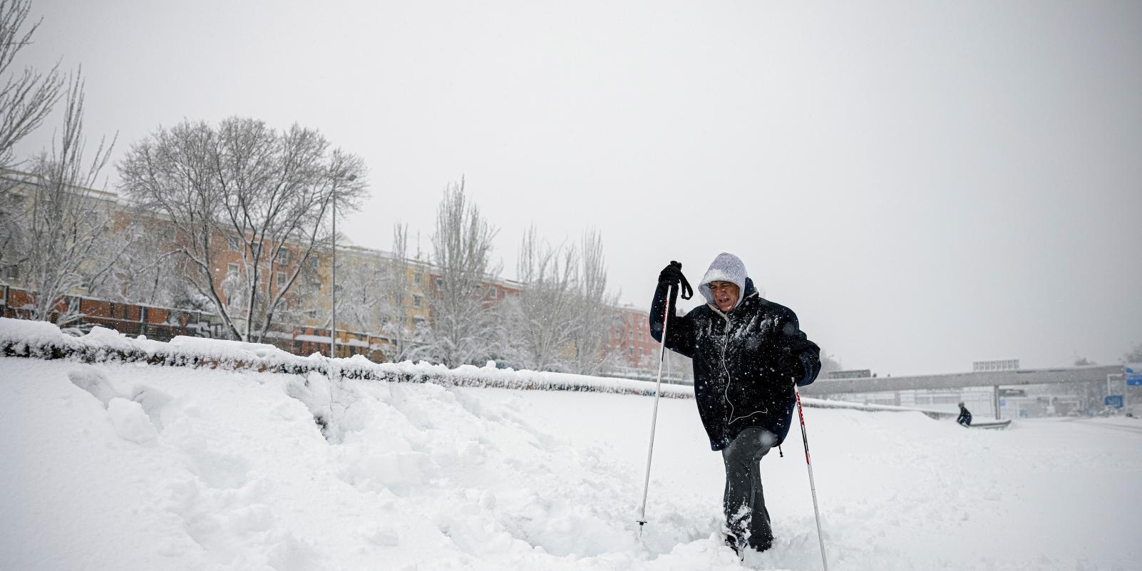 Fallece un hombre sepultado por la nieve en Zarzalejo