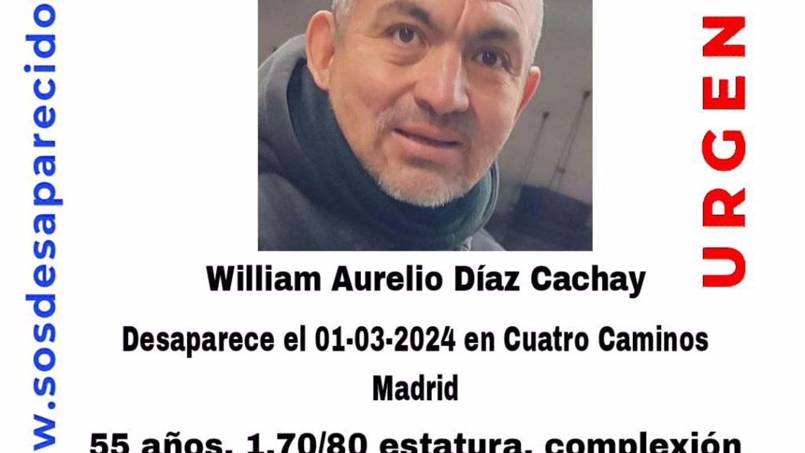  Buscan a un hombre desaparecido el viernes en Cuatro Caminos