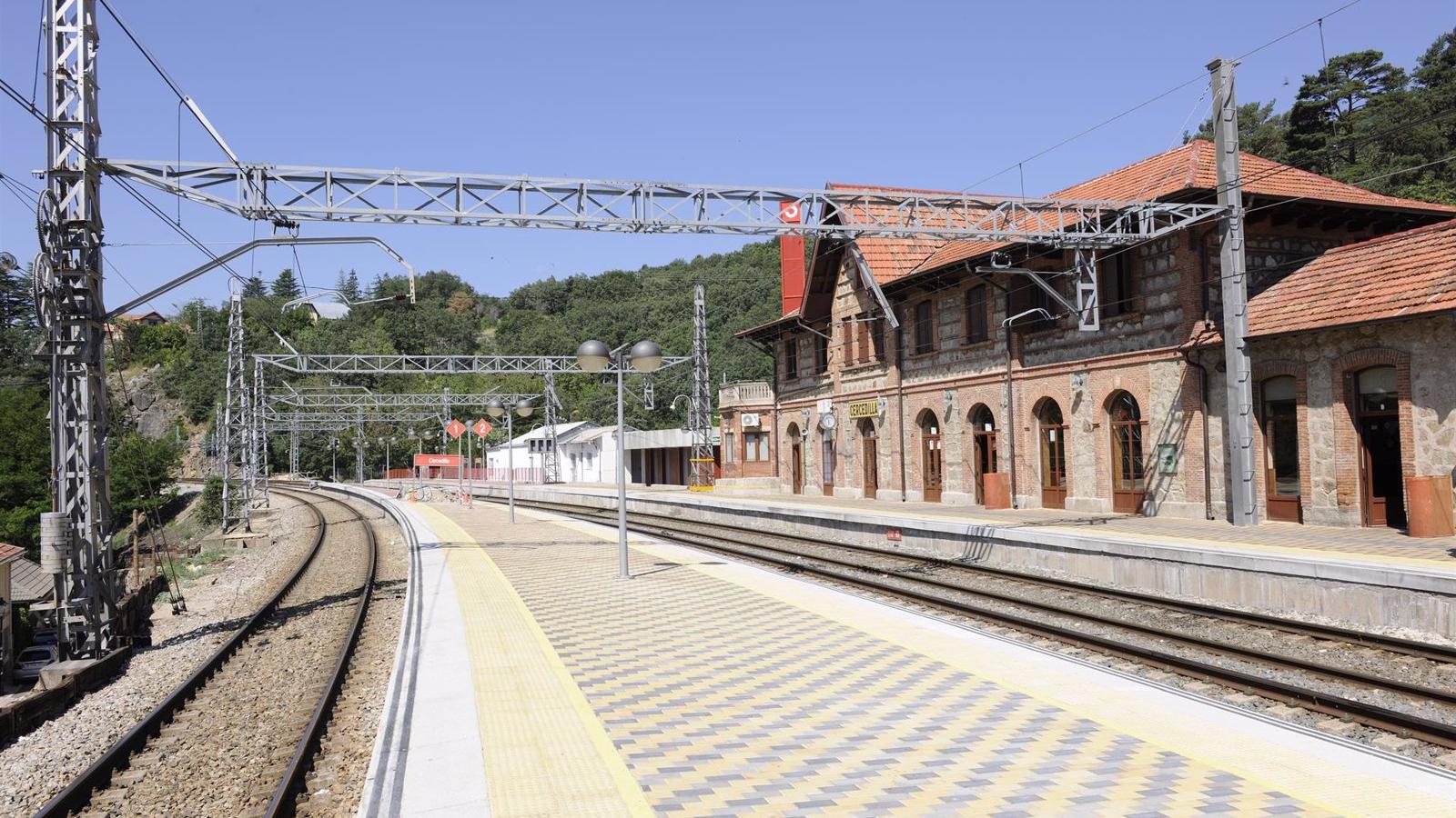 La Línea C-9 de Cercanías entre Cercedilla y Cotos recupera el servicio de trenes