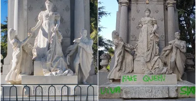 monumento-dedicado-la-chata-aparece-vandalizado-pintadas-brazo