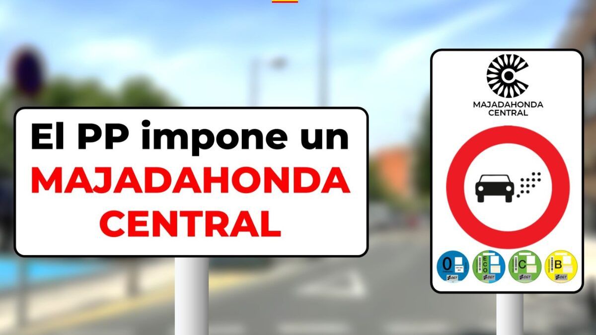 El TSJM admite a trámite el recurso de VOX contra la Zona de Bajas Emisiones en Majadahonda