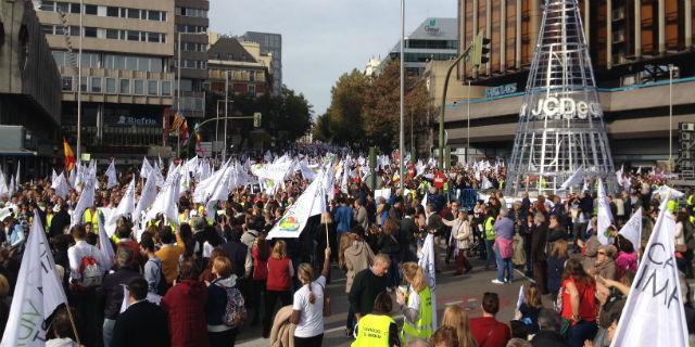 Madrid se manifiesta contra el aborto