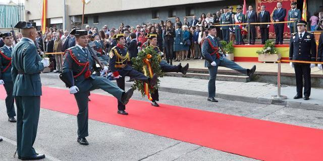 Las Rozas se vuelca en el acto homenaje a la Guardia Civil 