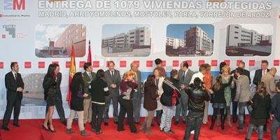 La Comunidad de Madrid entrega 1.079 viviendas protegidas