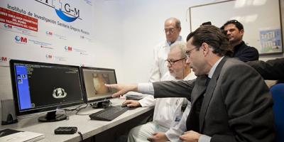 Doctor Arranz: “Este simulador es para tumores pequeños y fácilmente extirpables”