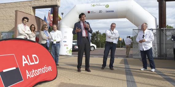 Fernández Rubio preside la salida del ALD Ecomotion Tour 2012 en el Recinto Ferial de Las Rozas