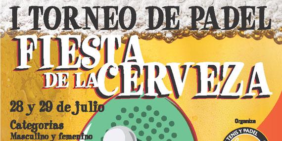 Robledo de Chavela organiza su I Torneo de Pádel Fiesta de la Cerveza