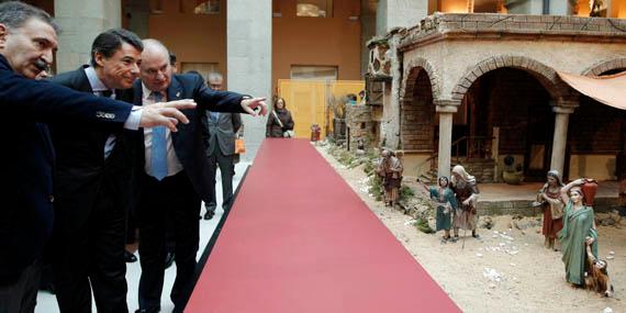 Madrid ya cuenta con su tradicional Portal de Belén