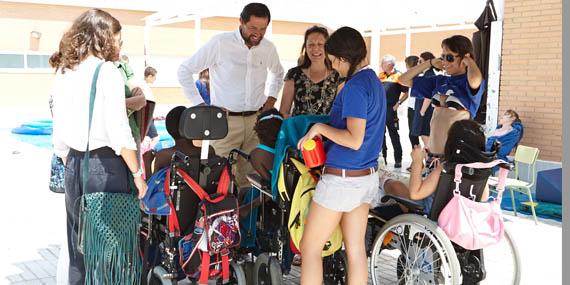 El Monte Abantos de Las Rozas acoge a 20 niños con discapacidad en el campamento estival