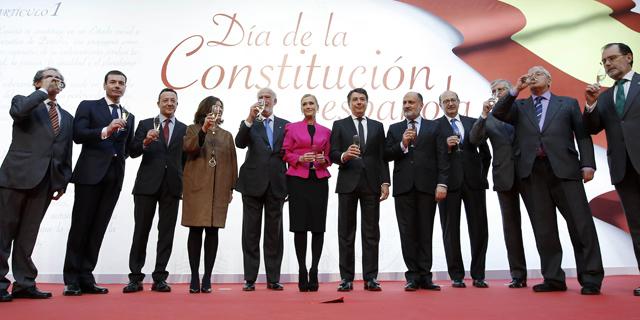 Madrid brinda por 35 años de Constitución