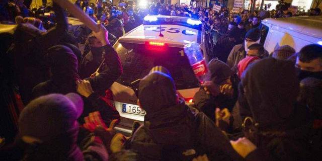 El último 'Rodea el Congreso' se salda con más de 15.000 euros en daños