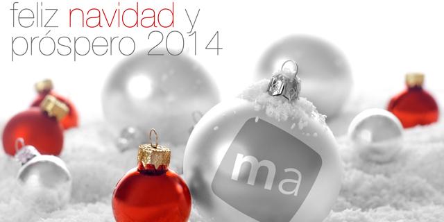 Madrid Actual les desea Feliz Navidad y un Próspero 2014 