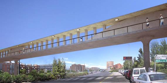 El Ayuntamiento invierte más de 150.000 euros en las pasarelas peatonales del Paseo de Extremadura