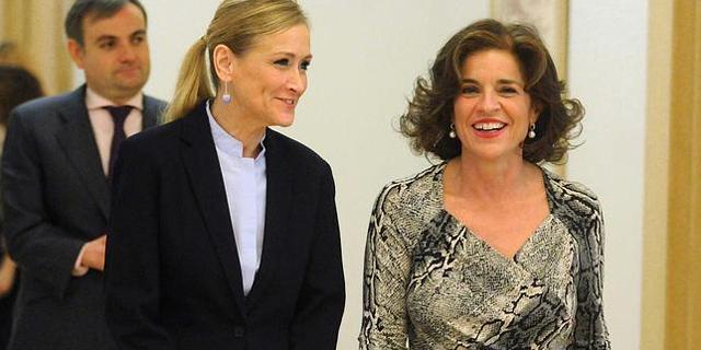 Cifuentes y Ana Botella acercan posturas