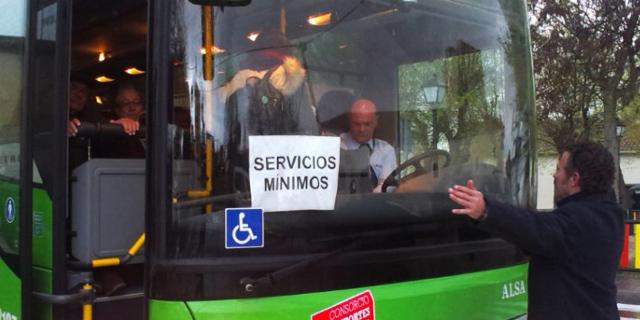 Los conductores de ALSA deciden desconvocar la huelga tras 35 días de conflicto