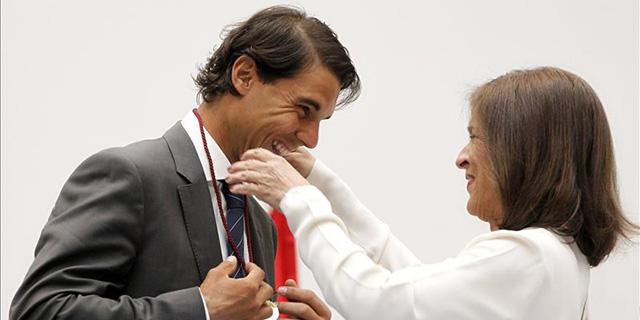 Madrid 'adopta' a Rafa Nadal
