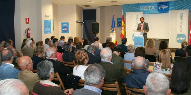 Las Matas acoge un mitin del Partido Popular con motivo de las Elecciones Europeas
