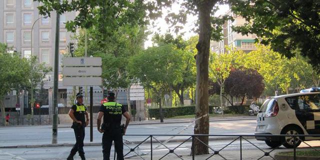 Casi 600 efectivos policiales y sanitarios velan por la seguridad en el centro de Madrid