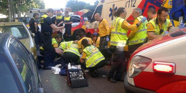 Un motorista, en estado muy grave tras chocar con otro vehículo en Aravaca