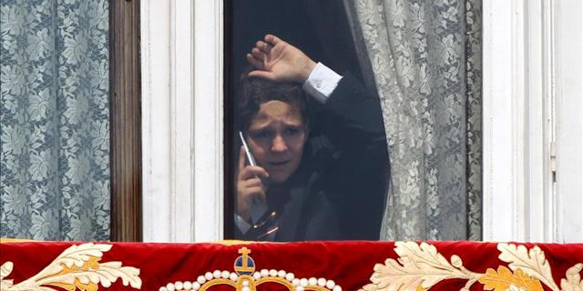 La fotografía de Froilán en la proclamación que arrasa en las redes sociales