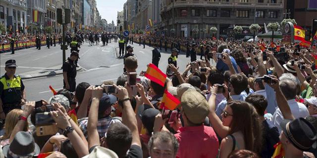 Calor, entusiasmo, smart phones y alguna molestia