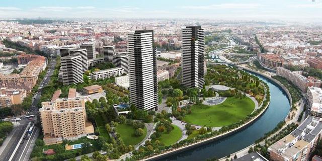 Dos rascacielos y amplias zonas verdes por el Vicente Calderón para 'acabar' Madrid Río
