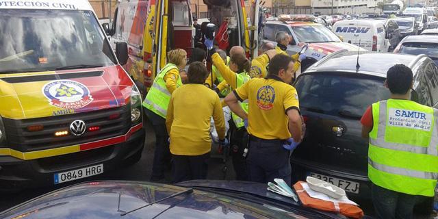 Un bebé de seis meses herido grave tras ser arrollado por una furgoneta en Las Tablas