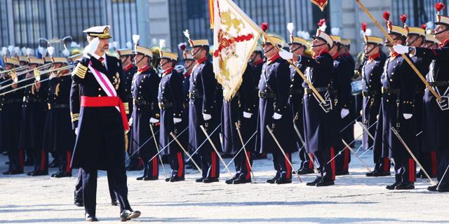 Felipe VI recupera la tradicional Pascual Militar