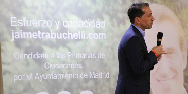 Jaime Trabuchelli: &quot;El programa de Ciudadanos será clave en la transformación de Madrid&quot;