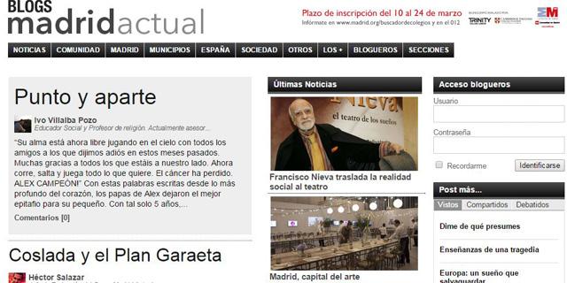 Madrid Blogs supera el centenar de usuarios 