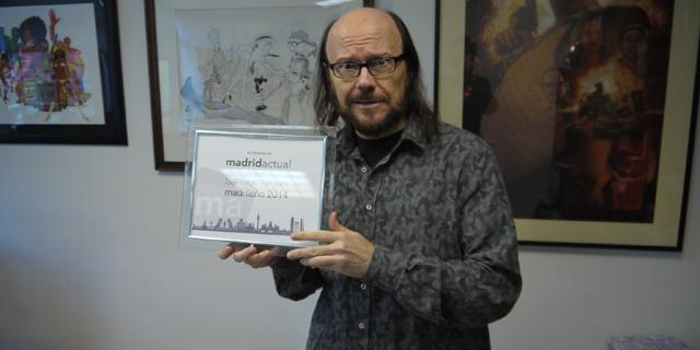 Santiago Segura recibe el título "Madrileño 2014" de Madrid Actual