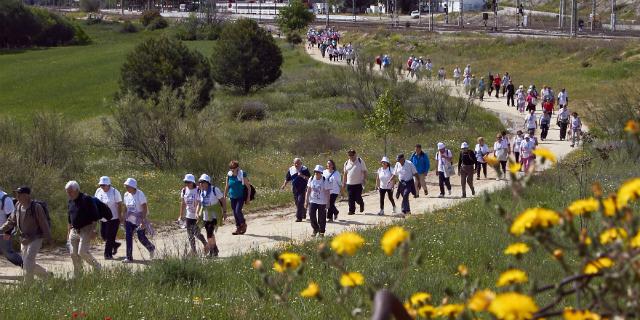 Las Rozas celebra su 26ª edición de la Marcha Popular de Mayores