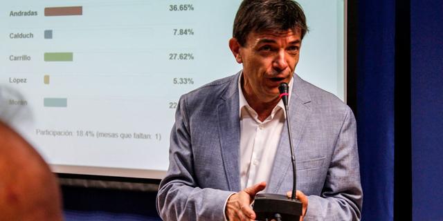 Andradas gana las elecciones a rector de la UCM y se batirá con Carrillo en segunda vuelta