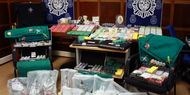Desmantelado un casino clandestino en el centro de Madrid con 100 identificados