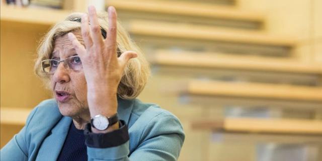 Carmena sobre Zapata: "puede tener otra tarea que no sea concejal de Cultura"