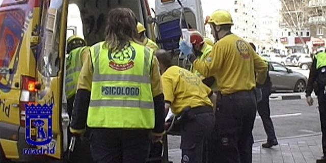 Cuatro heridos al chocar dos coches en Moraleja de Enmedio