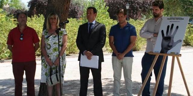 Homenaje a las víctimas del terrorismo en Las Rozas