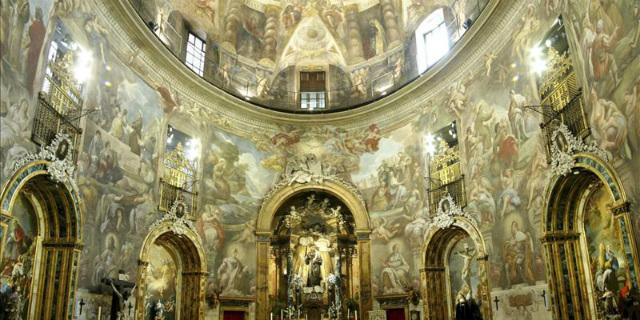 Concluye la restauración del Retablo Mayor de la Iglesia San Antonio de los Alemanes