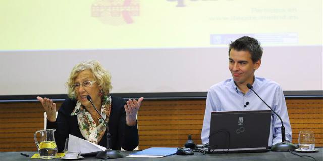 La oposición logra bajar lo que Carmena quería subir