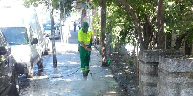 Operación verano de limpieza en las calles