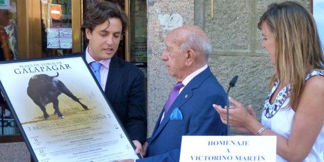 Galapagar se suma a las felicitaciones a Victorino Martín