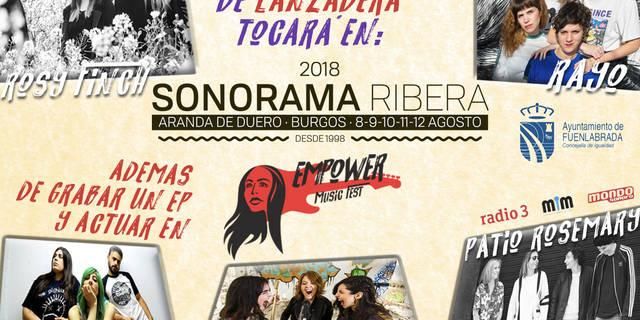 La banda ganadora del Concurso Lanzadera del Empower Music tocará en el Festival Sonorama Ribera La banda ganadora del Concurso Lanzadera del Empower Music tocará en el Festival Sonorama Ribera