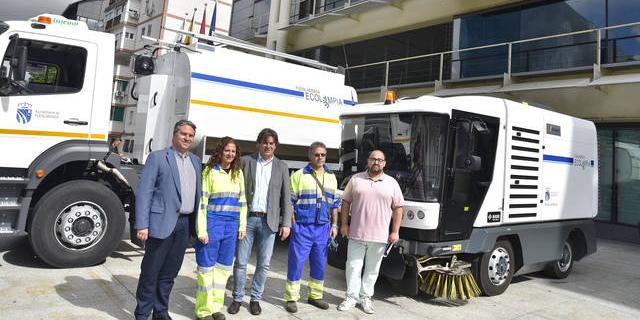 Nuevos vehículos de limpieza viaria para las calles de Fuenlabrada