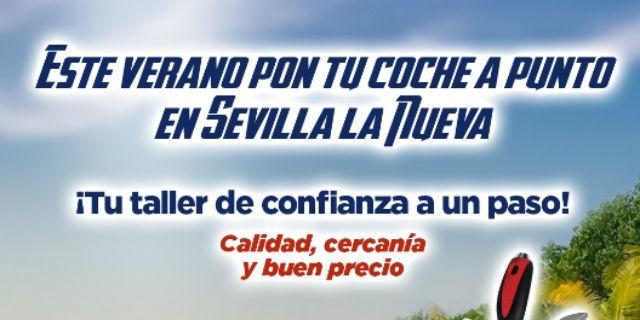 El Ayuntamiento de Sevilla la Nueva impulsa una campaña de apoyo a empresas locales de mecánica y automoción
