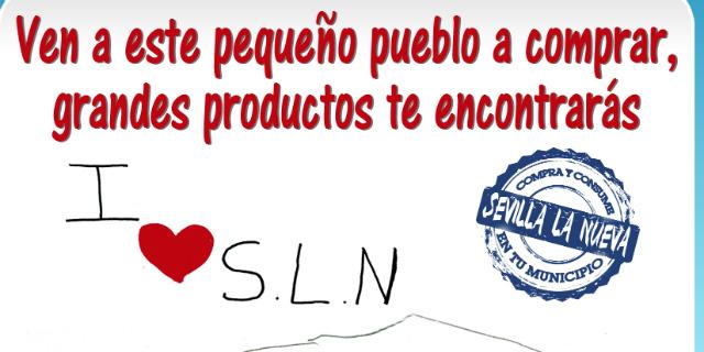 Los más pequeños de Sevilla La Nueva, autores de la nueva campaña de apoyo al comercio local