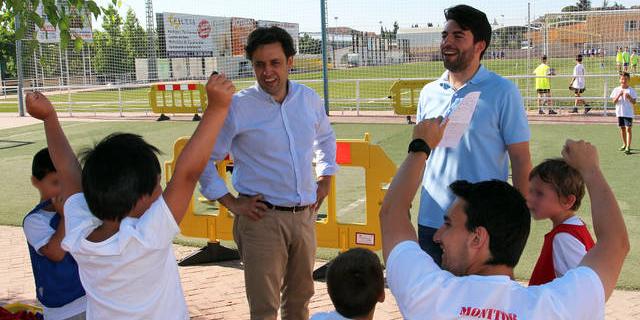 Récord de participación en los campamentos deportivos en Galapagar