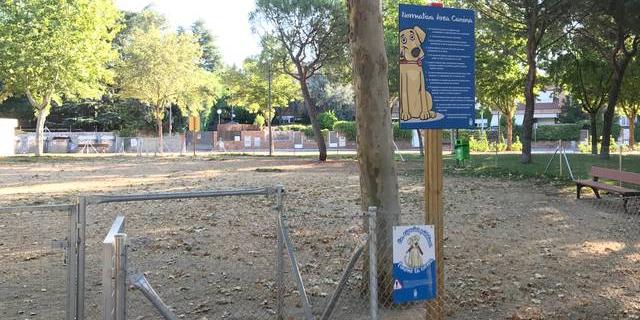 Nueva zona de esparcimiento canino en Majadahonda