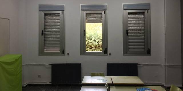 Boadilla sustituye las ventanas del CEIP José Bergamín