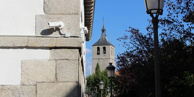 Galapagar estrena cinco nuevas cámaras de seguridad en el casco urbano